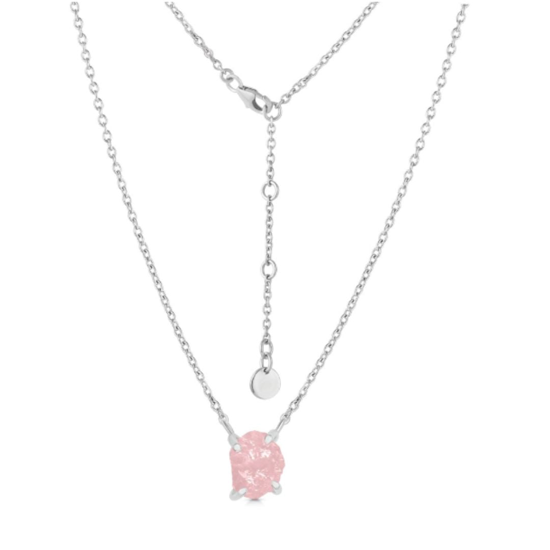 Bella Rose Quartz Necklace