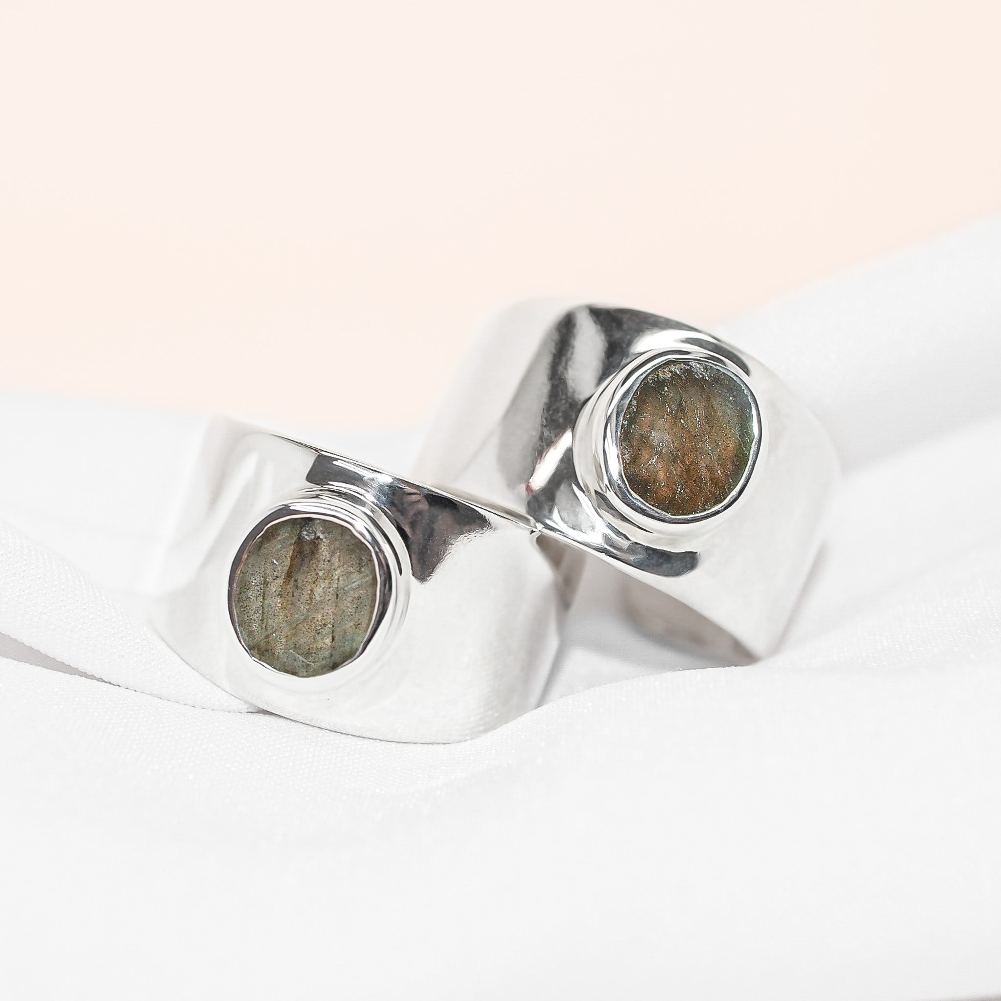 Labradorite Adjustable Ring Sample