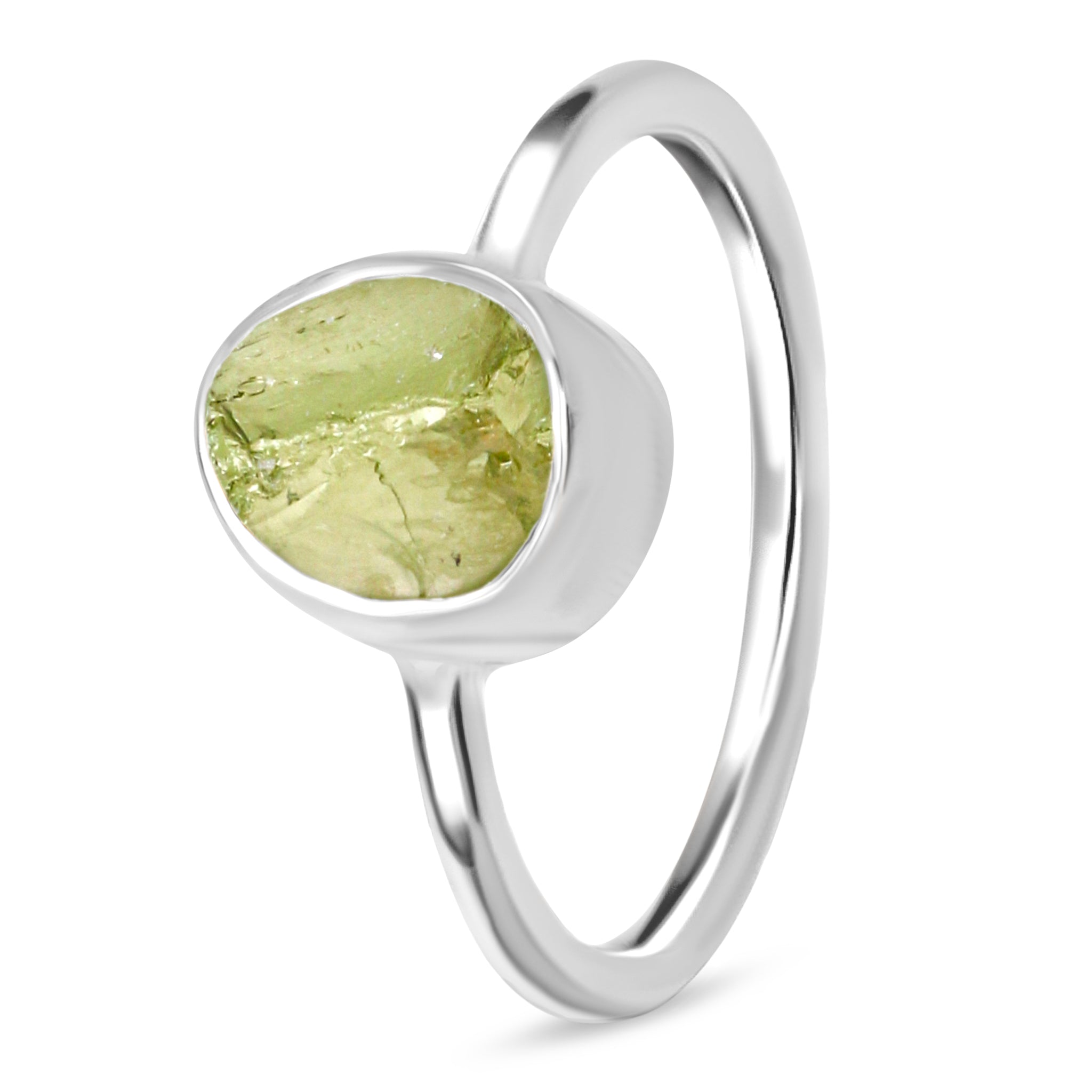 Green Detox Peridot Ring
